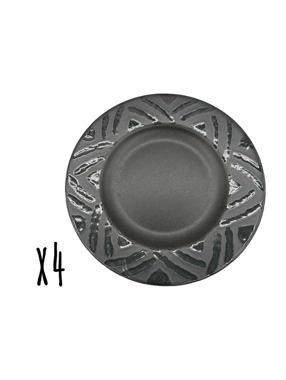 Set of 4 Vintage Pfaltzgraff Midnight Sun 8.25” Salad Plates